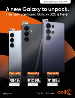 Preview Cell C - Contract Deals valid from 18/03/2026