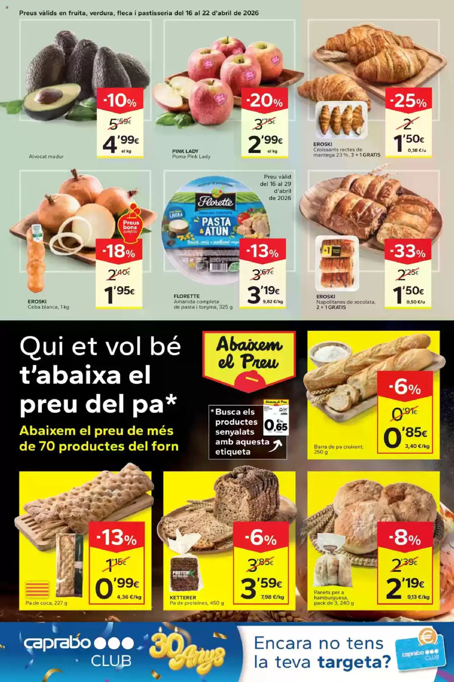 Caprabo folleto - Página de 4 - Válido desde 16/04/2026