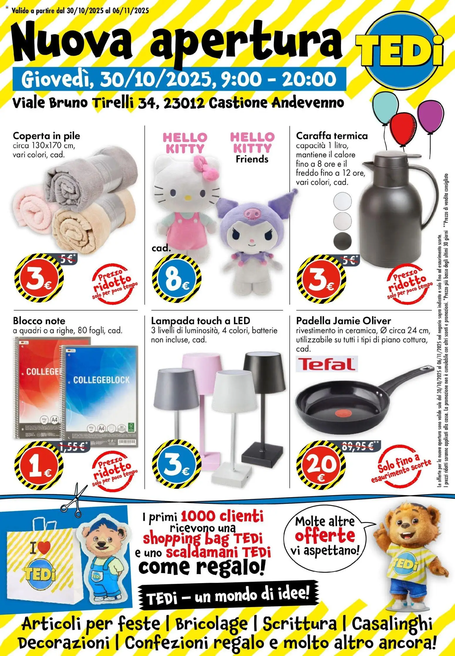 TEDi - TEDi volantino fino al 31.10.2025 - pagina 1 - valido dal 30/10/2025