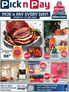 Preview Pick n Pay - Weekly Specials valid from 15/12/2025