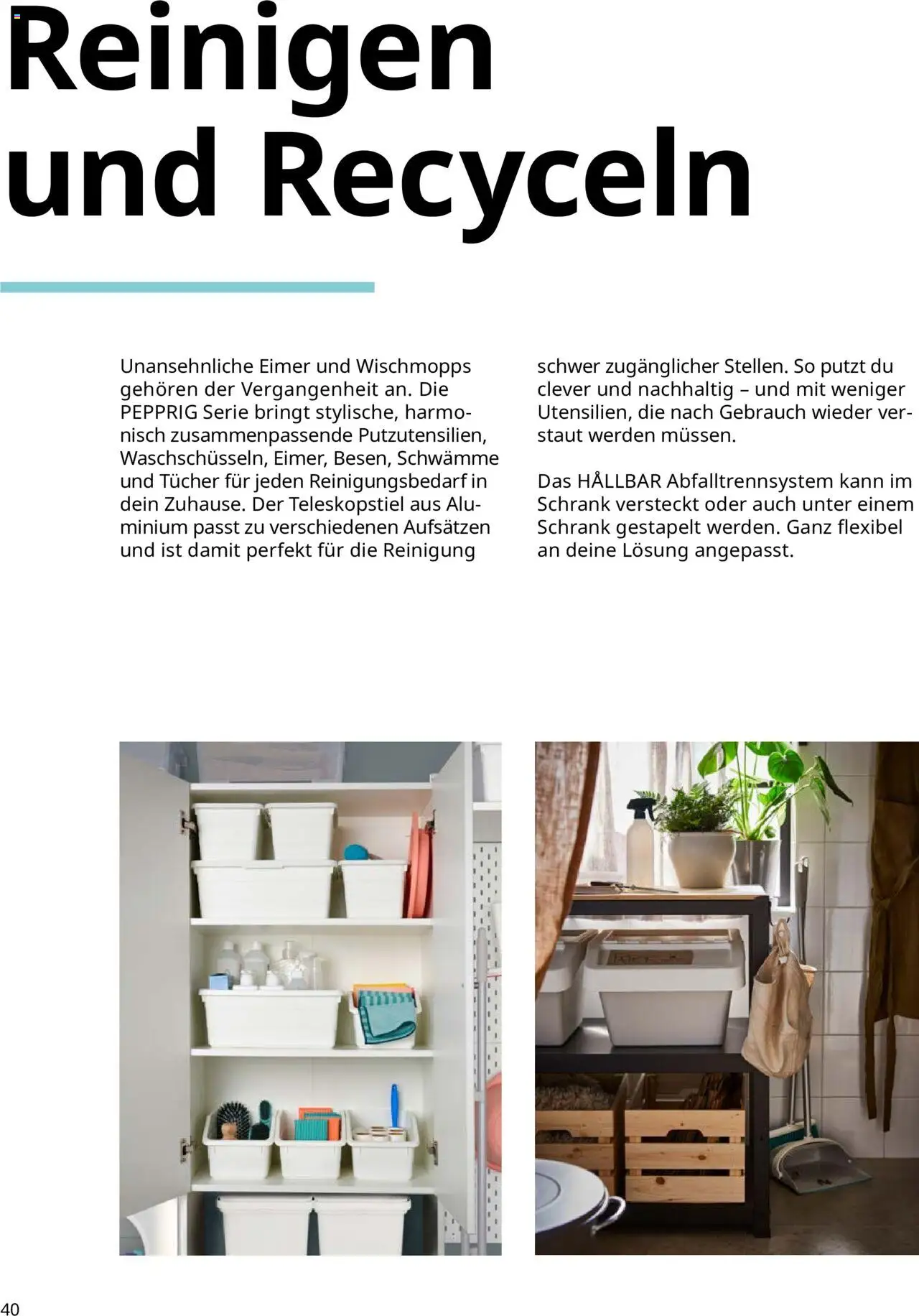 Ikea Hauswirtschaftsraum - Seite 40 - gültig ab 30.09.2025