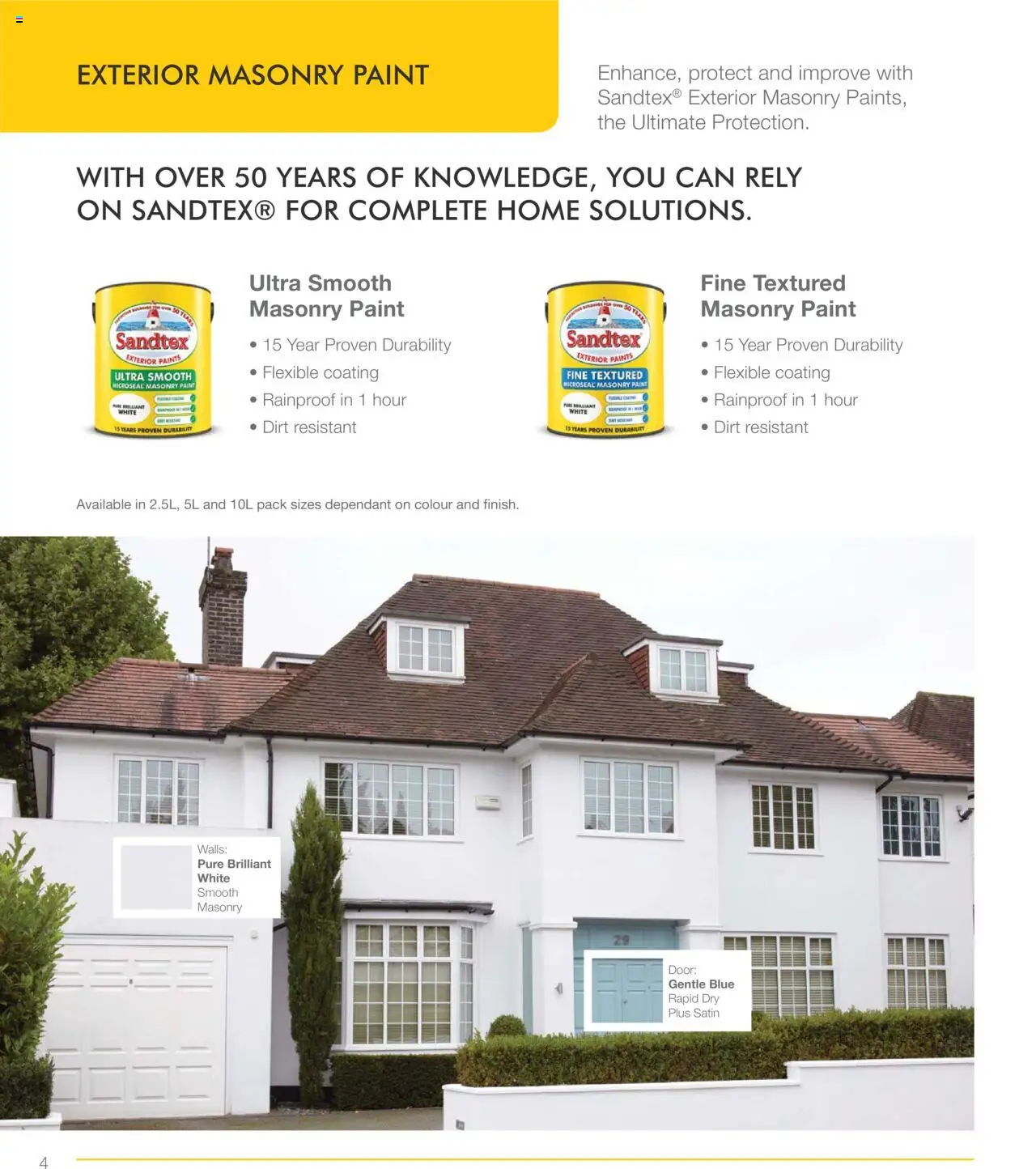 B&Q - Sandtex Exterior Paints - page 4- valid from 23/05/2025