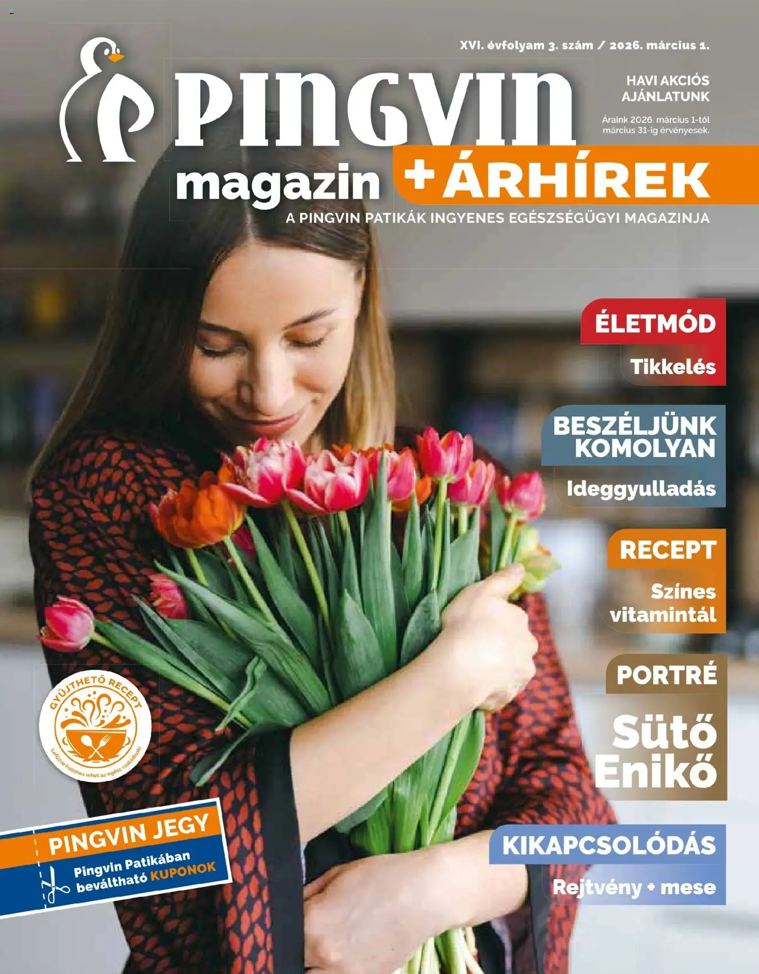 Pingvin Patika Magazin - 1oldal - érvényes 2026.03.01.-tól