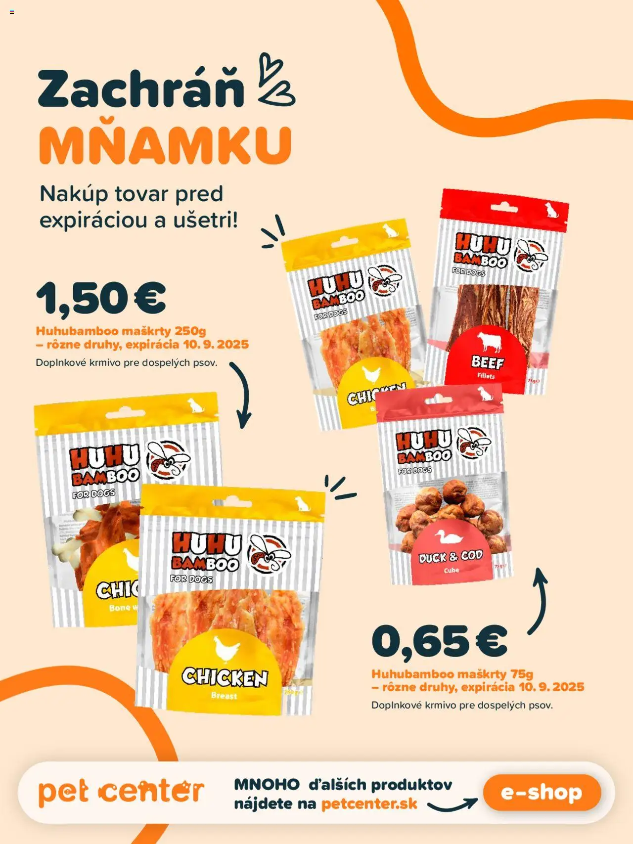 PetCenter leták - strana 9- platný od 01.07.2025