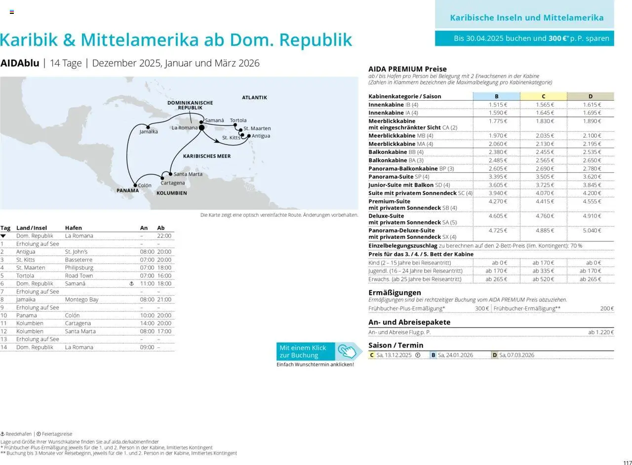 Aida Prospekt Winter 2025/26 - Seite 117 - gültig ab 01.10.2025