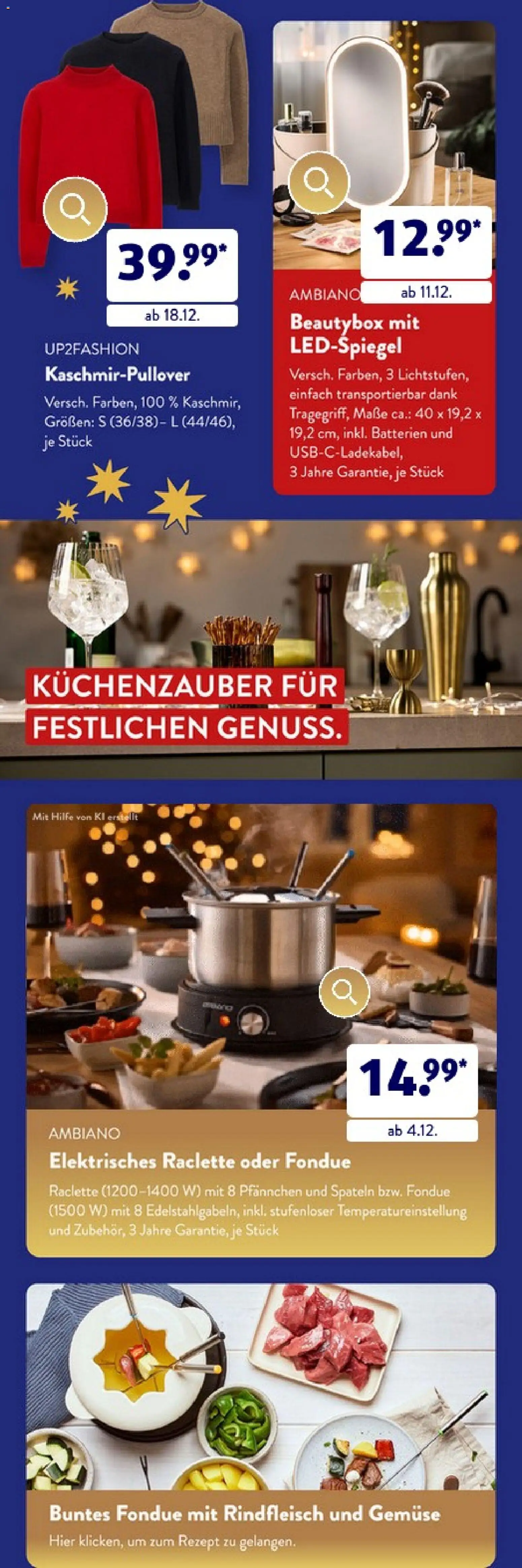 Aldi Süd - Weihnachtsbroschüre Dezember 2025 - Seite 8 - gültig ab 01.12.2025