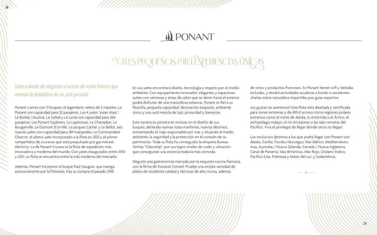 Viajes El Corte Inglés Cruceros de lujo - Página de 30 - Válido desde 01/01/2025