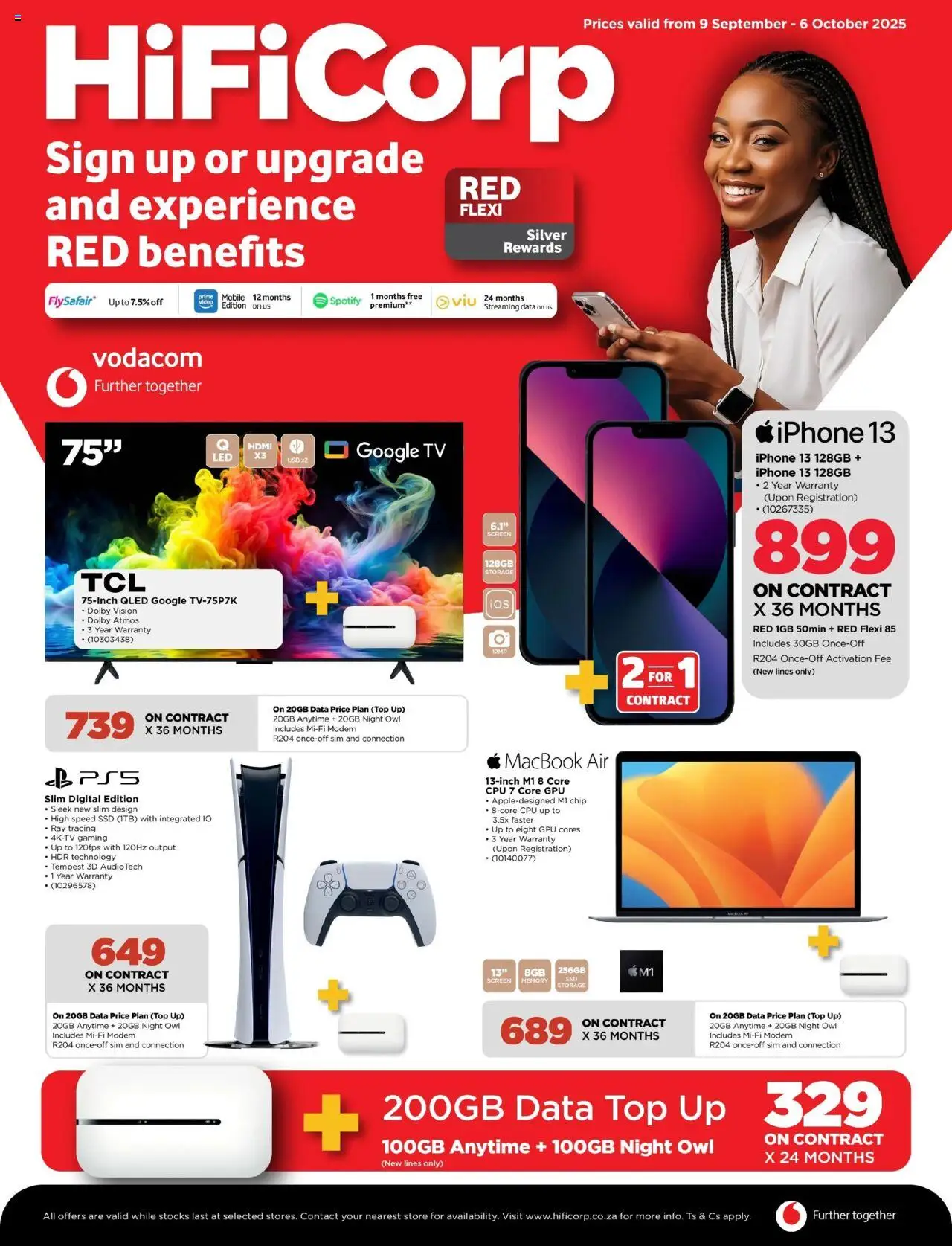 HiFi Corp - Vodacom - page 1- valid from 09/09/2025