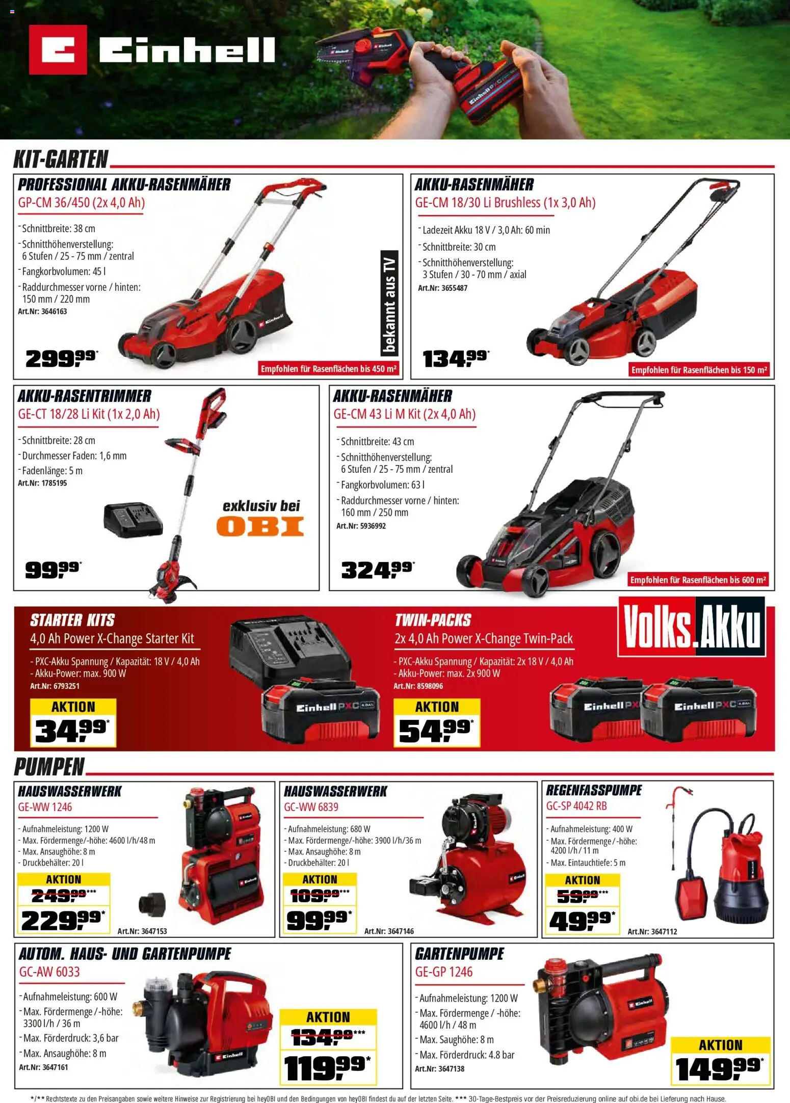 OBI Flugblatt - page 17- valid from 26.03.2026