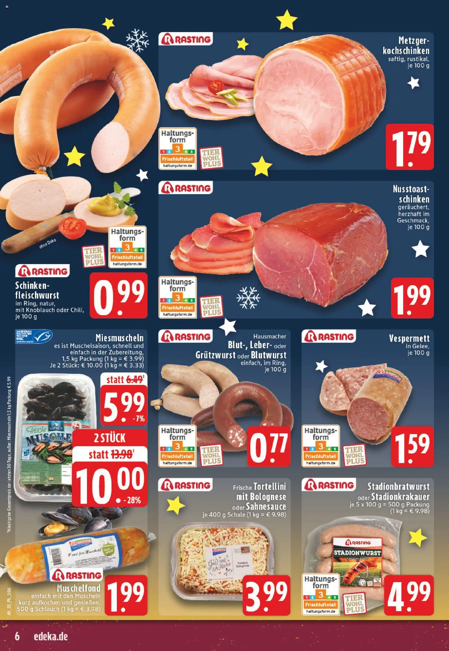 Edeka Prospekt 	 - Seite 6 - gültig ab 01.12.2025