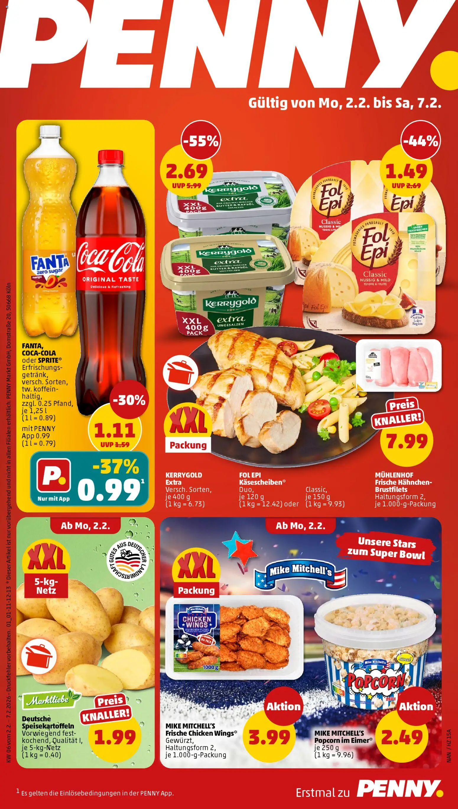 Penny Prospekt 	 - Seite 1 - gültig ab 02.02.2026