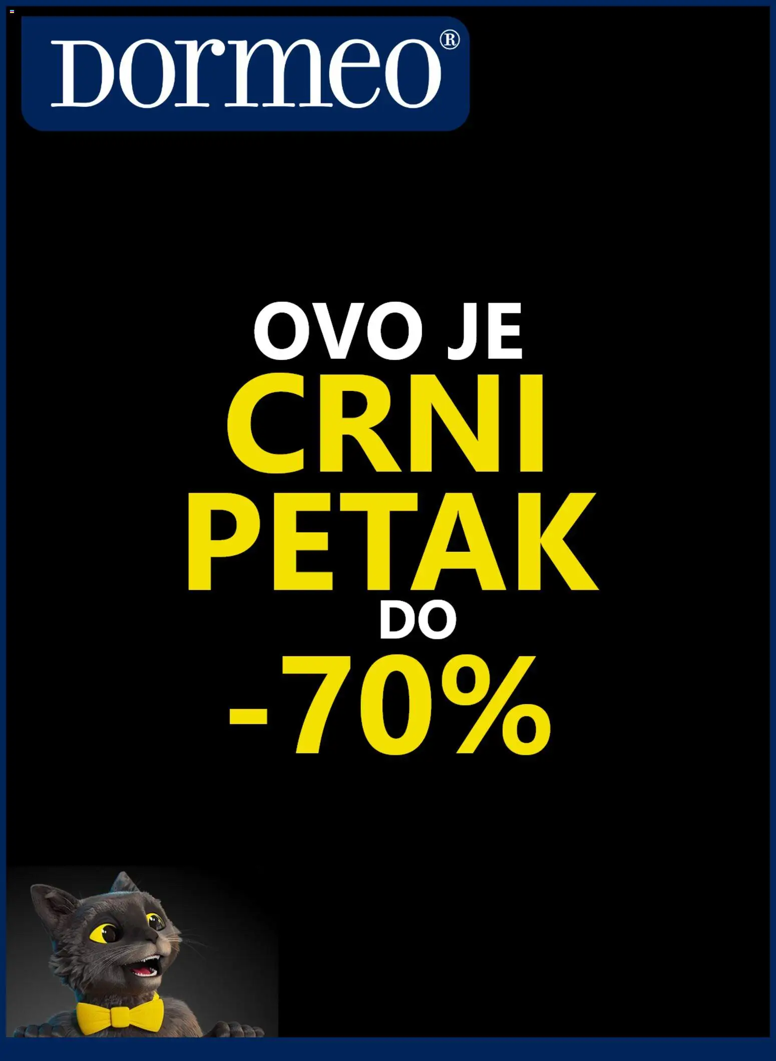 Black Friday Dormeo Home - stranica 1- važeći od 07.11.2025