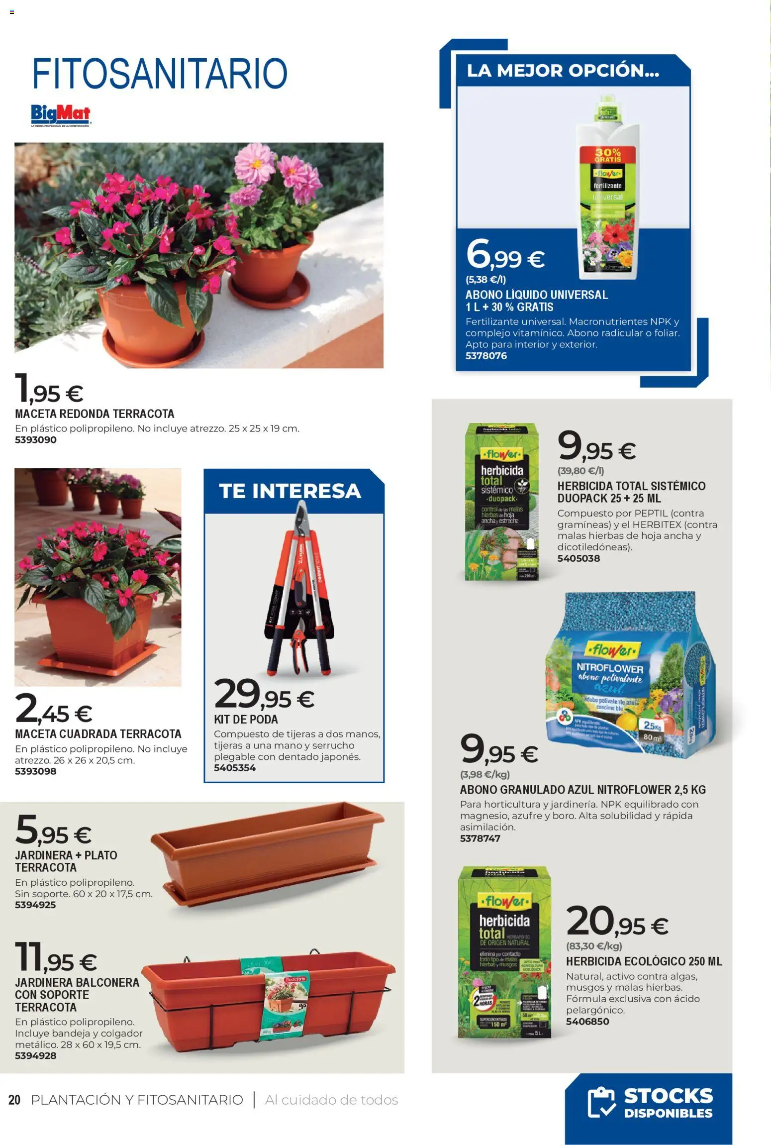 BigMat - Jardin y Piscinas 2026 - Página de 20 - Válido desde 23/03/2026