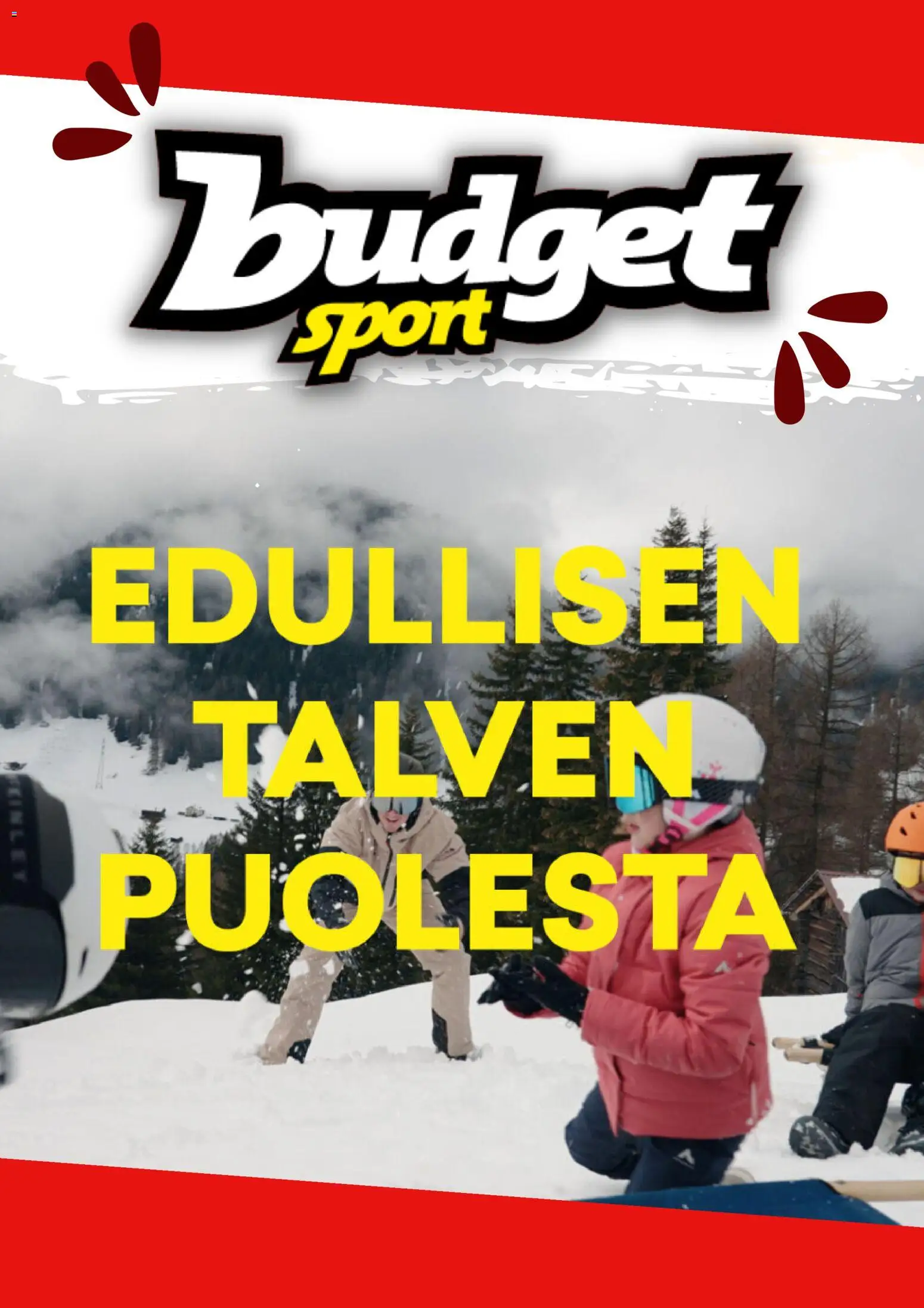 Budget Sport tarjoukset - sivu 1- voimassa alkaen 22/01/2026