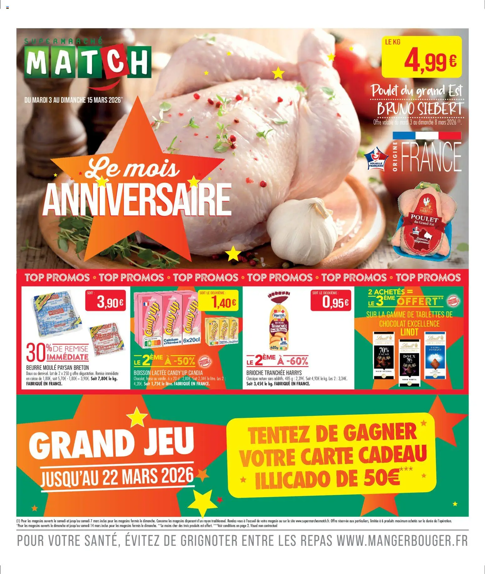 Match Supermarché catalogue - page 1 - valable à partir du 03/03/2026