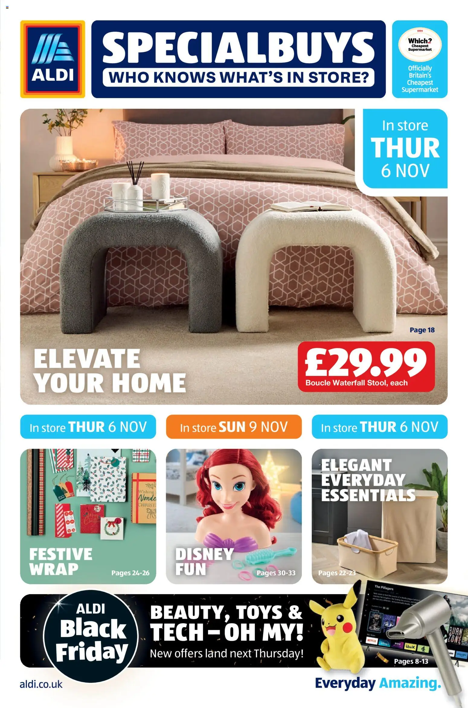 Aldi - Black Friday Scottish - page 1- valid from 06/11/2025