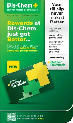 Preview Dis-Chem Specials valid from 21/10/2025