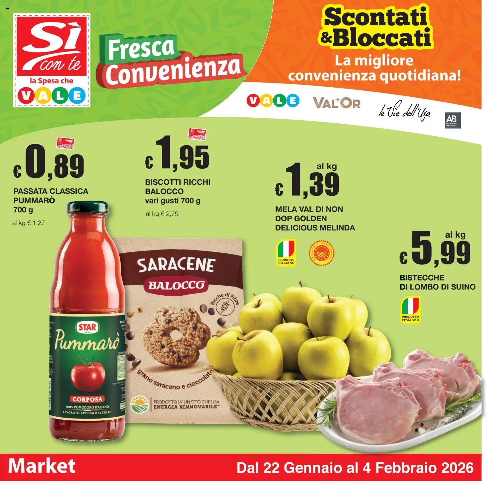 Sì con Te Market catalogo - pagina 1 - valido dal 22/01/2026