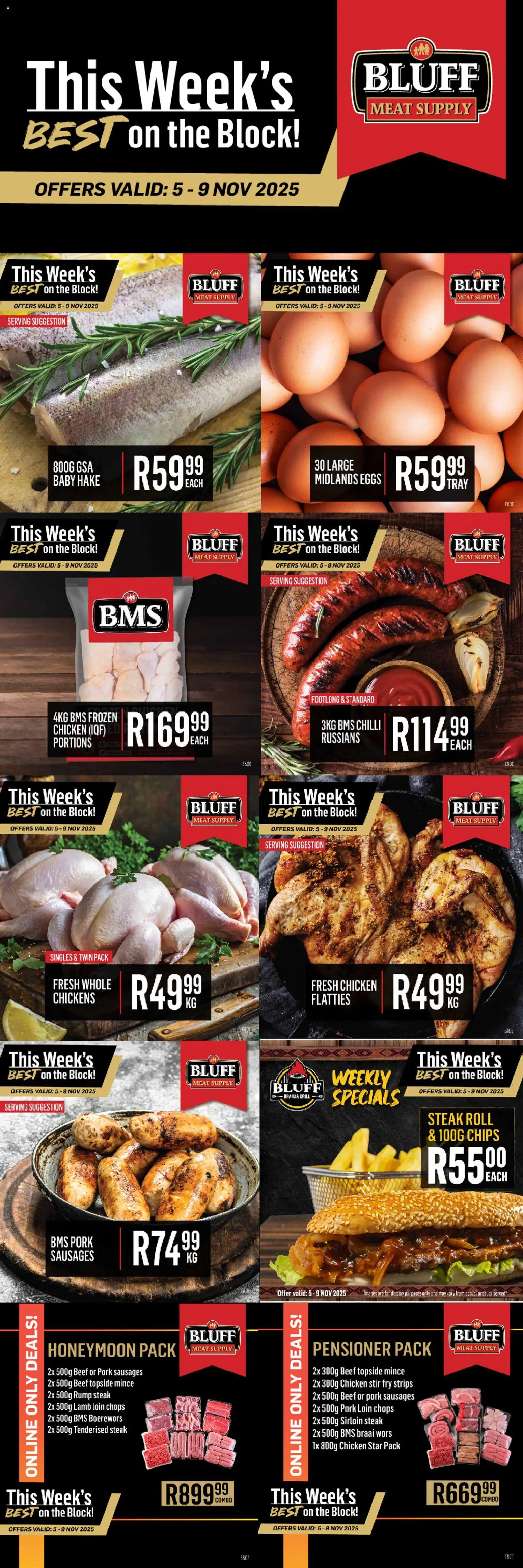 Bluff Meat Supply This Week's BEST on the Block! - page 1- valid from 05/11/2025