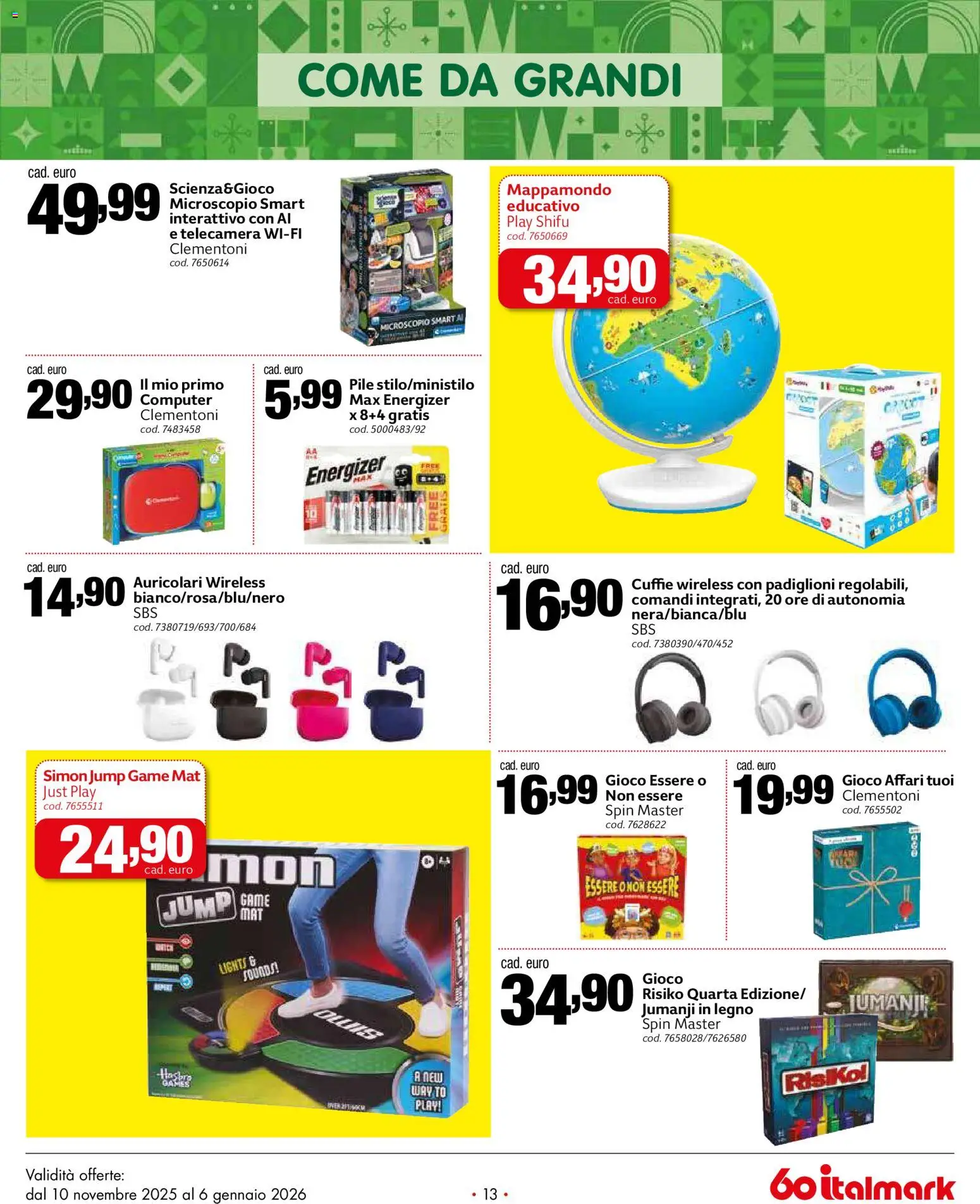 Italmark Giochi catalogo - pagina 13 - valido dal 10/11/2025