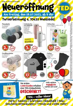 Vorschau TEDi Neueröffnung in Wunsiedel gültig ab 18.07.2025