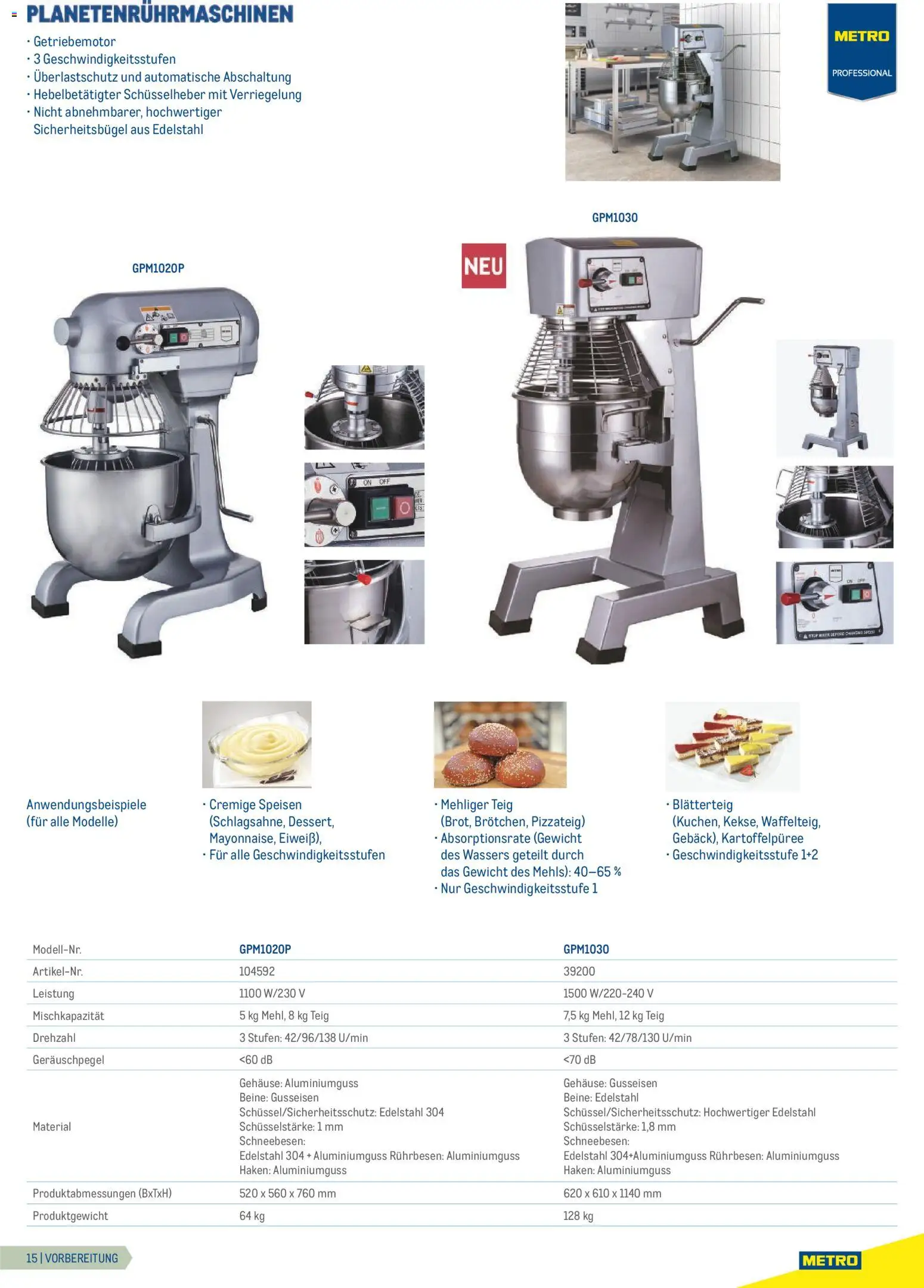 Metro Gastrogeräte - page 15- valid from 23.02.2026