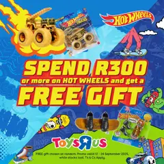 Preview Toys R Us Hot Wheels Promo valid from 12/09/2025