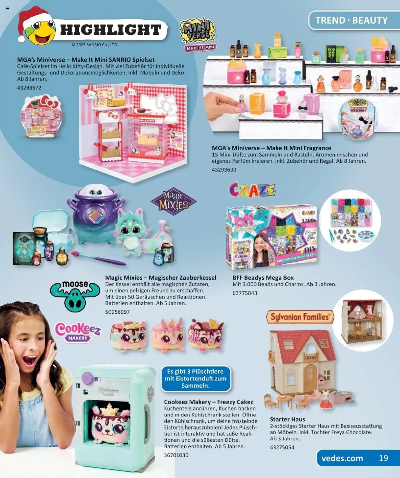Vedes - Preise Online  - Seite 19 - gültig ab 18.09.2025