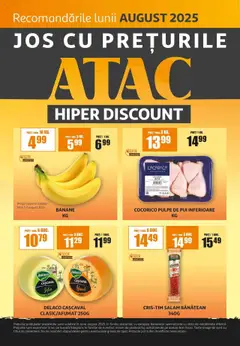 Auchan catalog - ATAC Hiper Discount valabil de la 01.08.2025