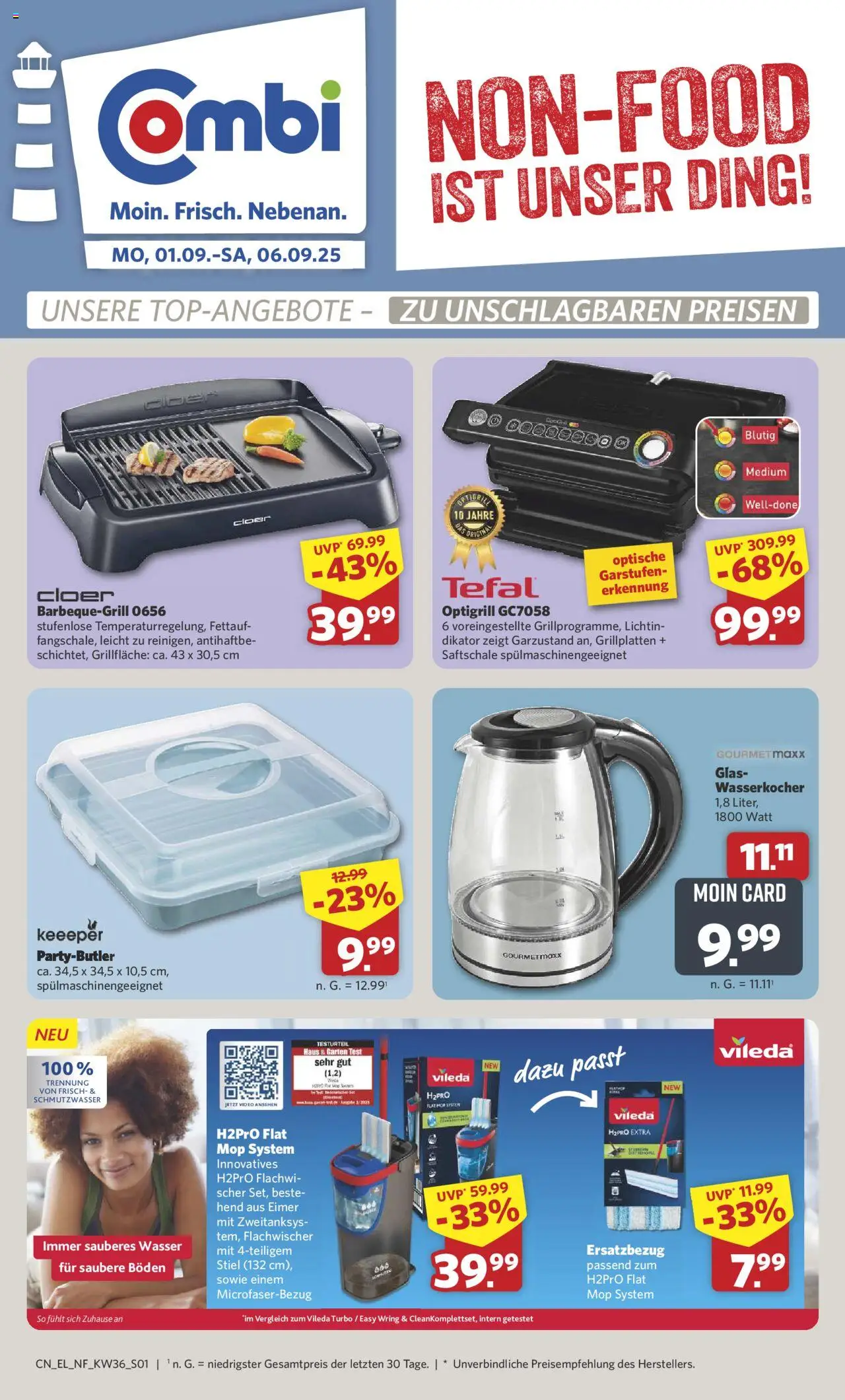 Combi Markt - Angebote - Seite 1 - gültig ab 01.09.2025
