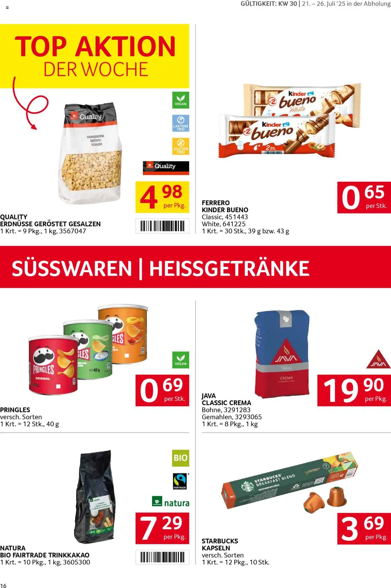 Transgourmet Flugblatt - Seite 16- gültig ab 20.07.2025