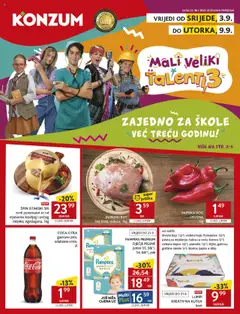 Konzum katalog od 03.09.2025