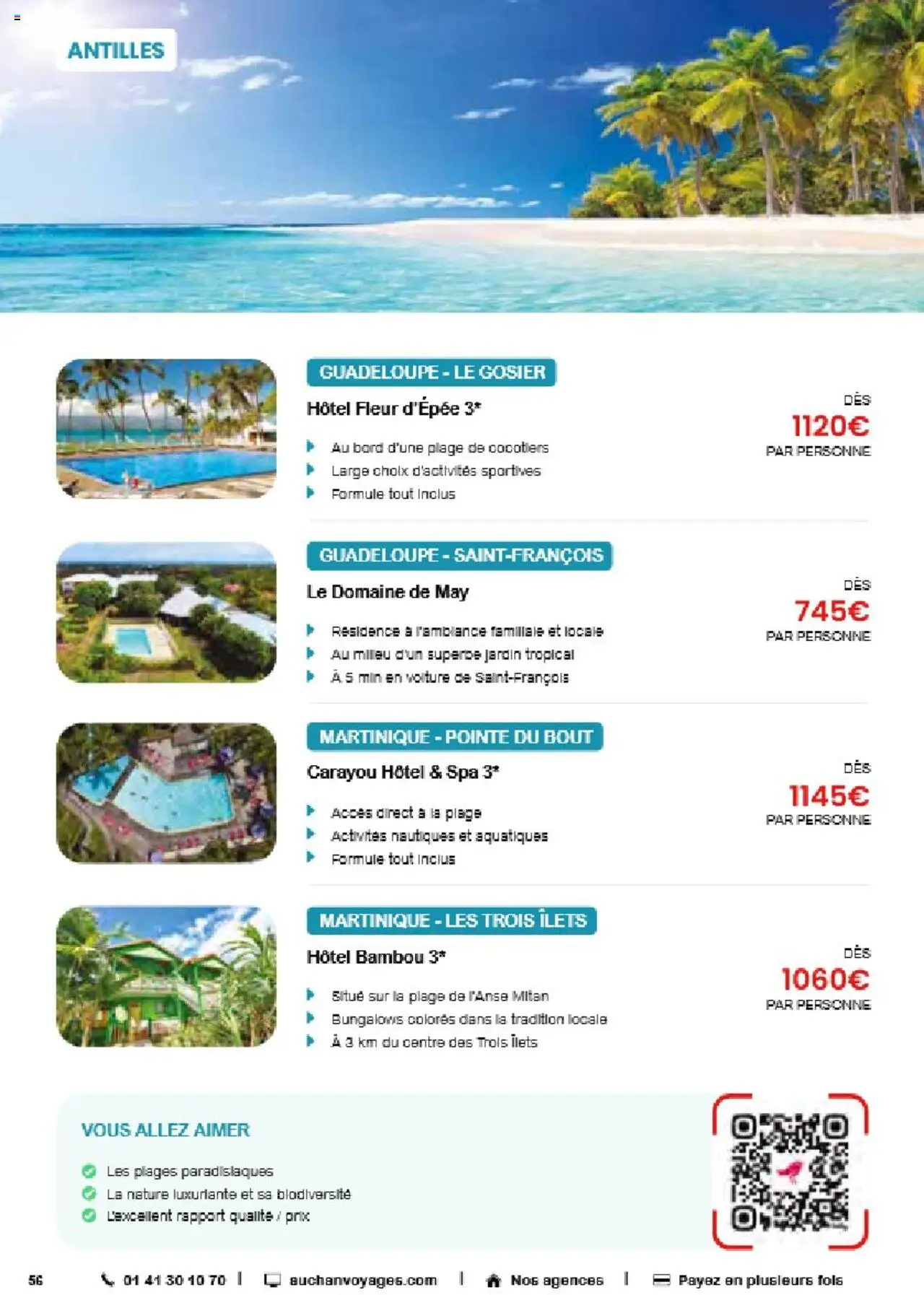 Auchan Voyages - page 56 - valable à partir du 19/03/2025
