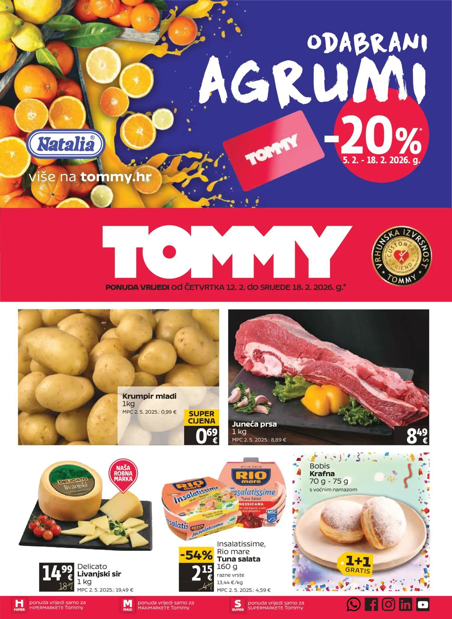 Katalog Tommy - stranica 1- važeći od 12.02.2026