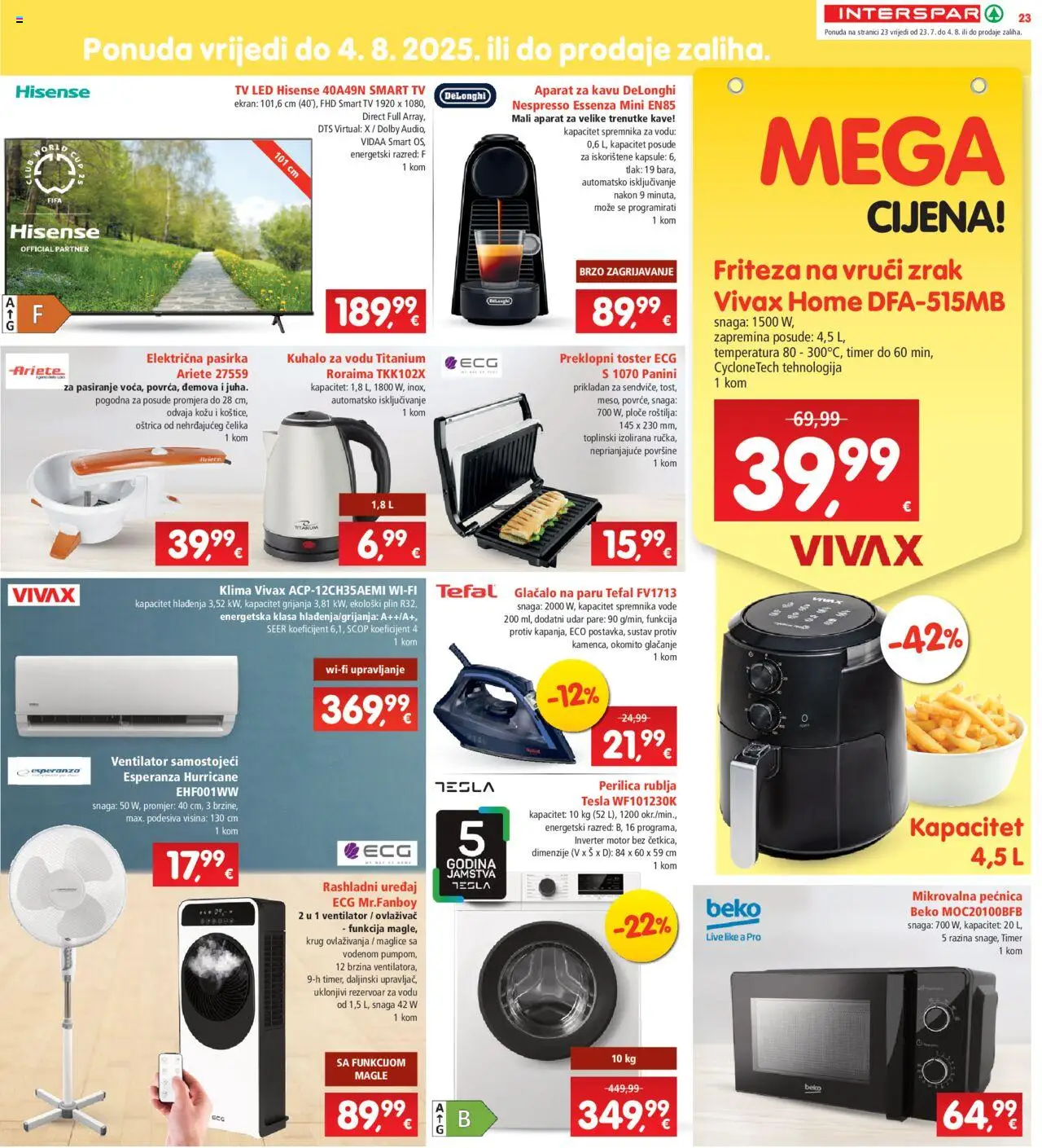 Katalog Interspar - stranica 23- važeći od 23.07.2025