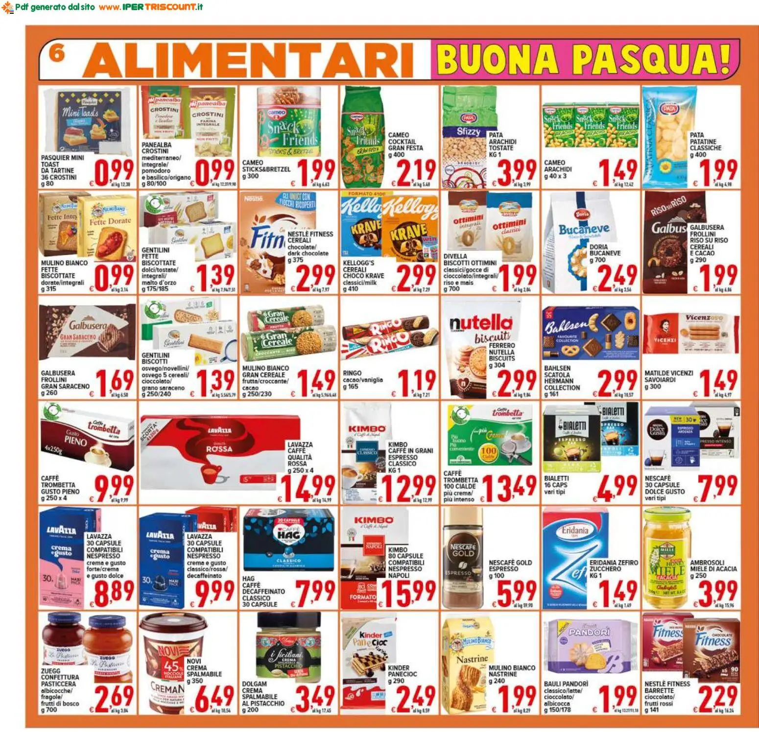 Ipertriscount volantino - pagina 6 - valido dal 27/03/2026