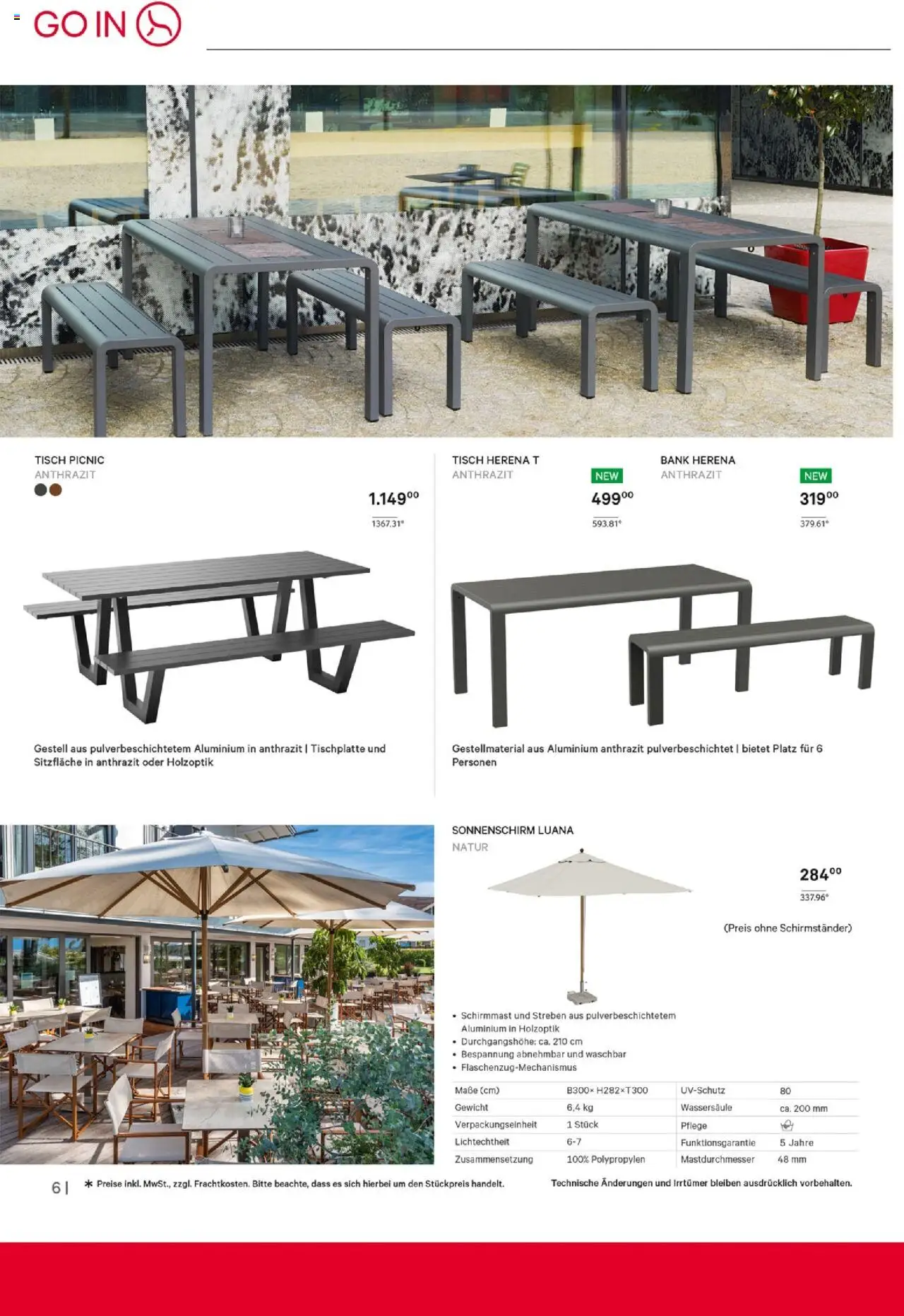Selgros GO IN Restaurantmöbel - Seite 6 - gültig ab 01.03.2025