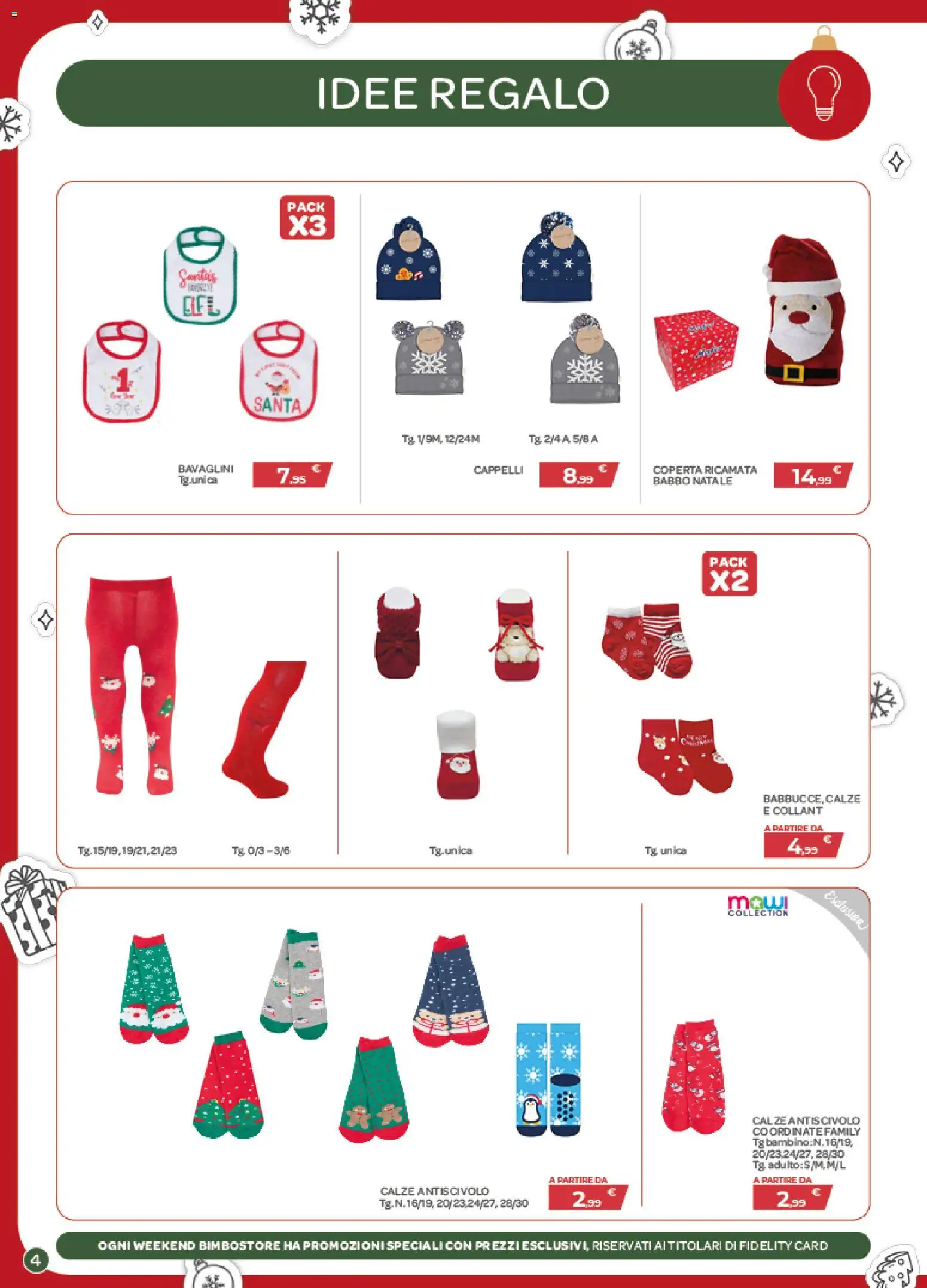Volantino Bimbo store	 - pagina 4 - valido dal 04/12/2025