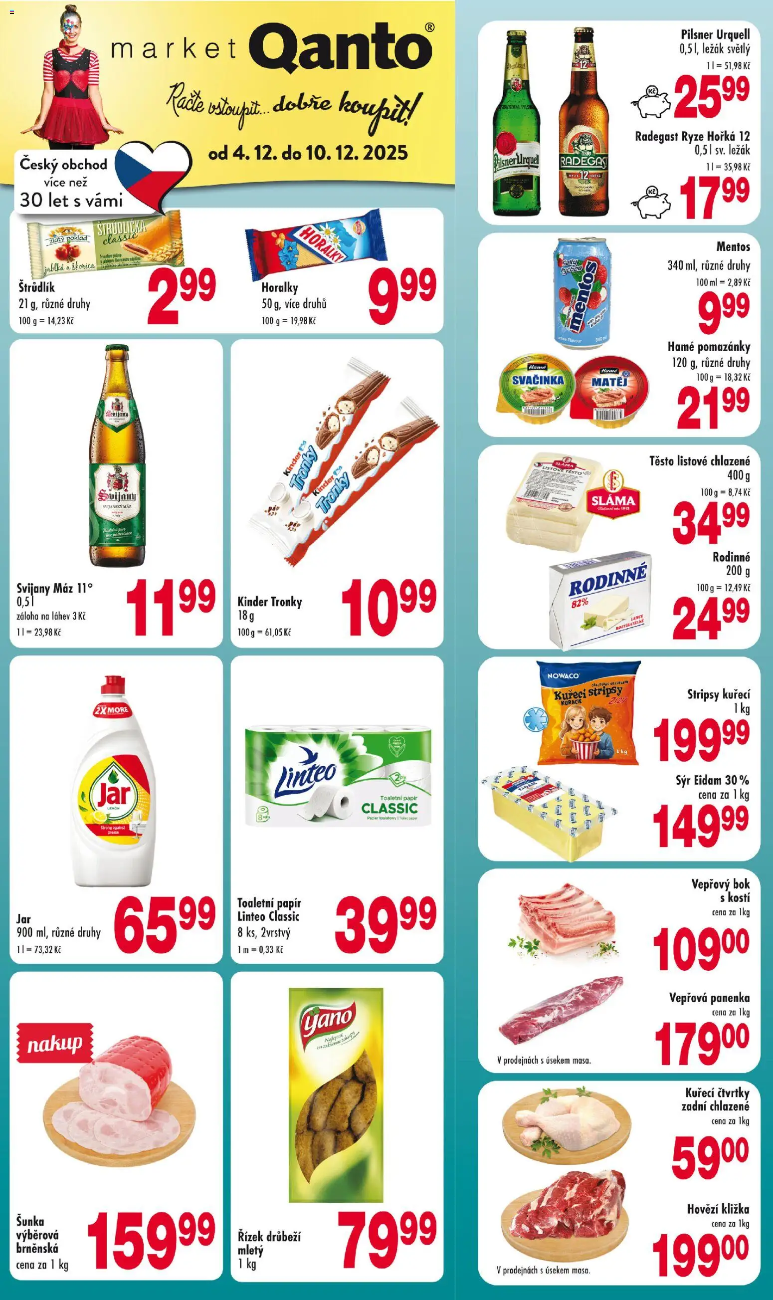 Astur & Qanto leták - strana 1- platný od 04.12.2025