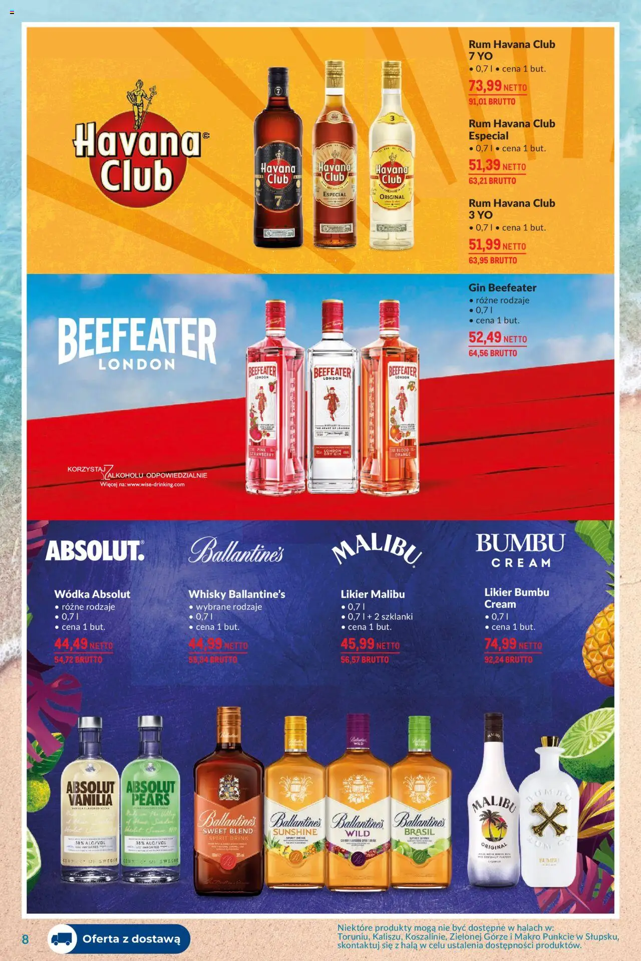 Makro Gazetka - Summer Drinks w dostawie z alkoholem - strona 8- ważny od 14.07.2025