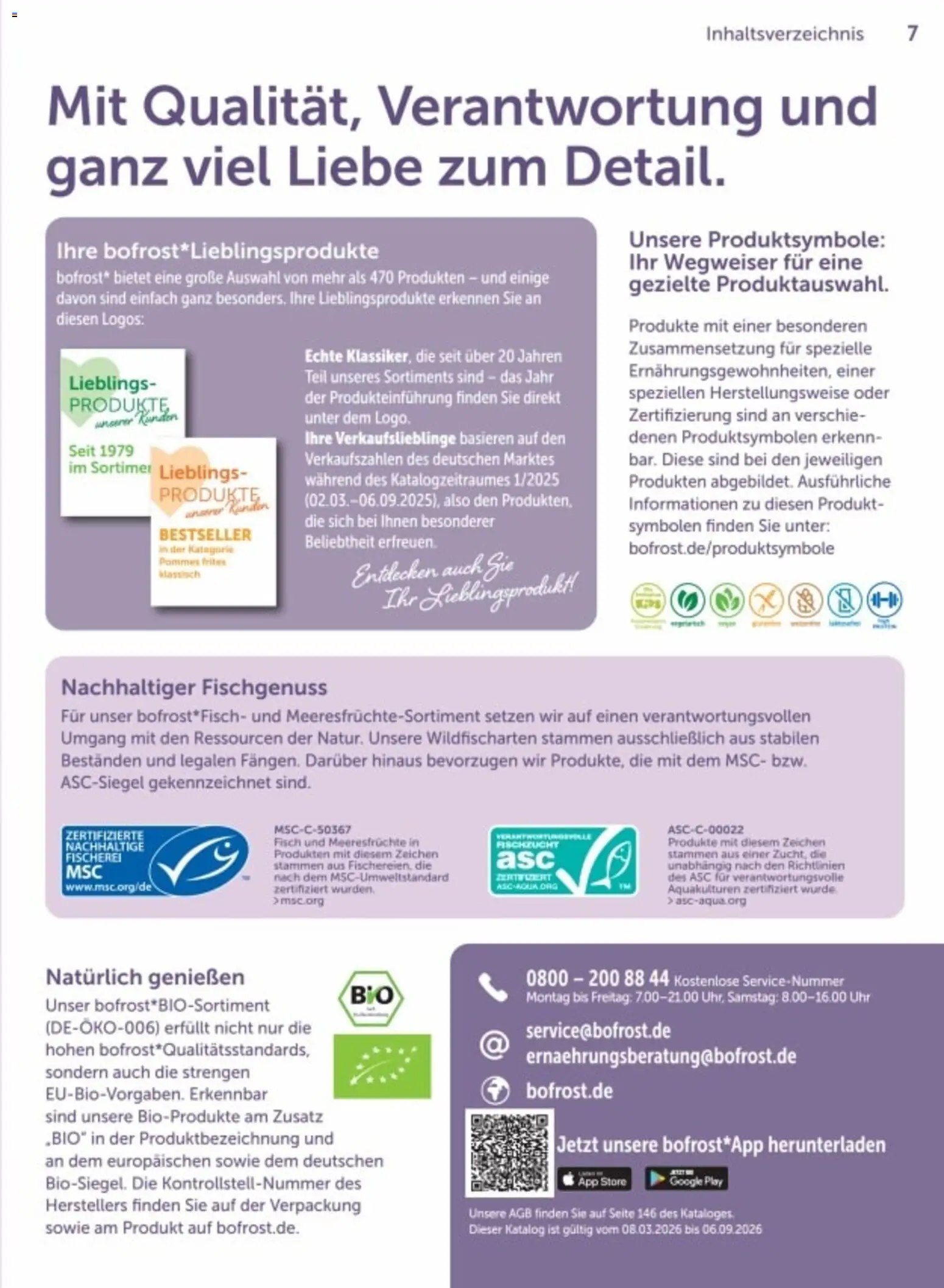 Bofrost Katalog - Seite 7 - gültig ab 06.03.2026