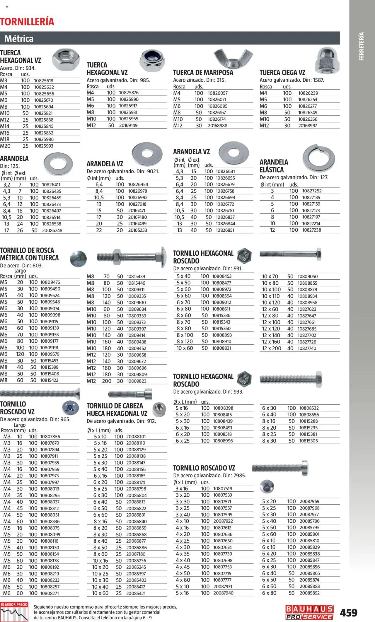 Bauhaus - ProService  - Página de 459 - Válido desde 24/02/2025
