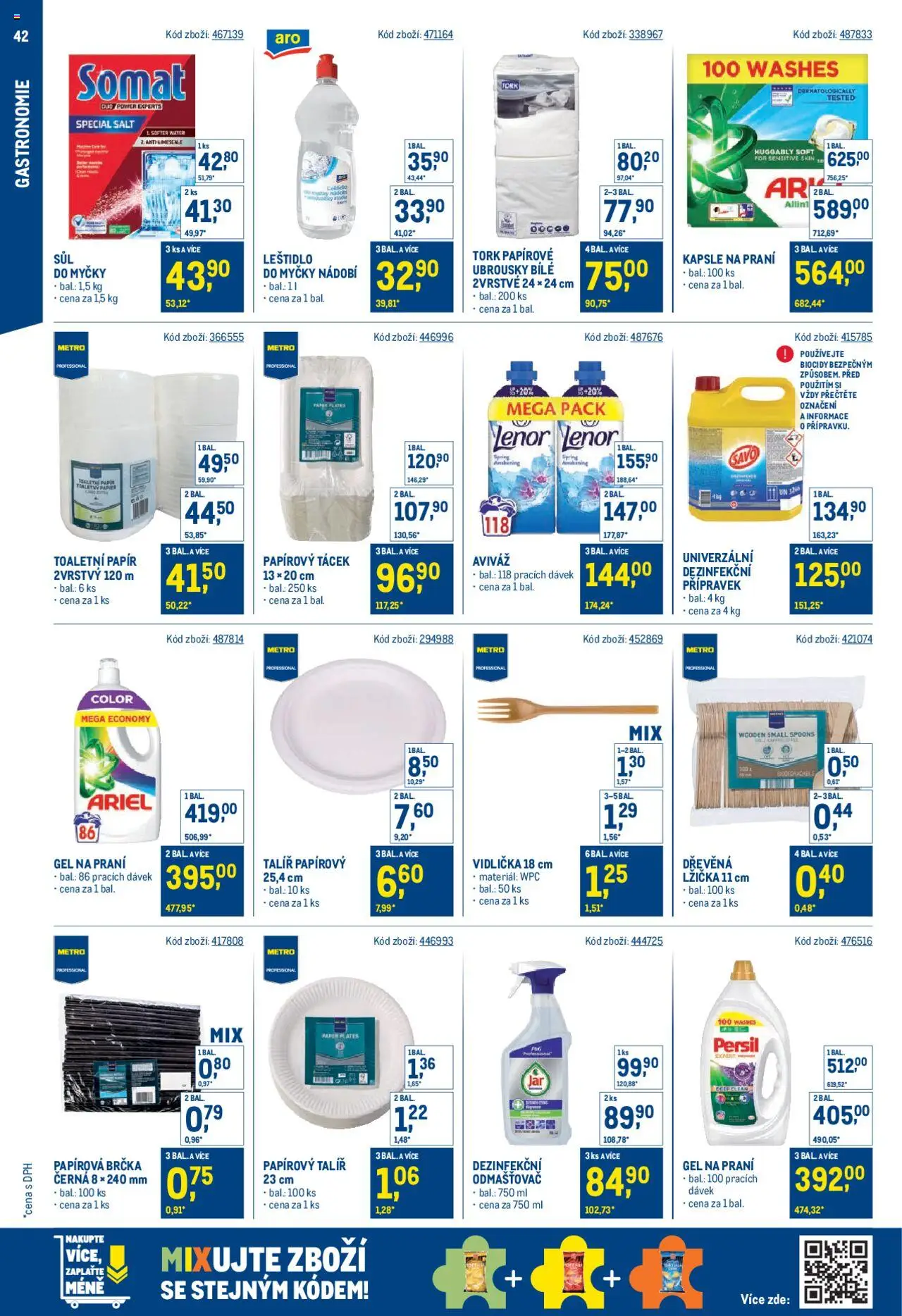 Makro leták - Stabilně výhodná cena – gastronomie - strana 42- platný od 21.05.2025