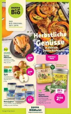 Vorschau Denns BioMarkt Angebote gültig ab 22.10.2025