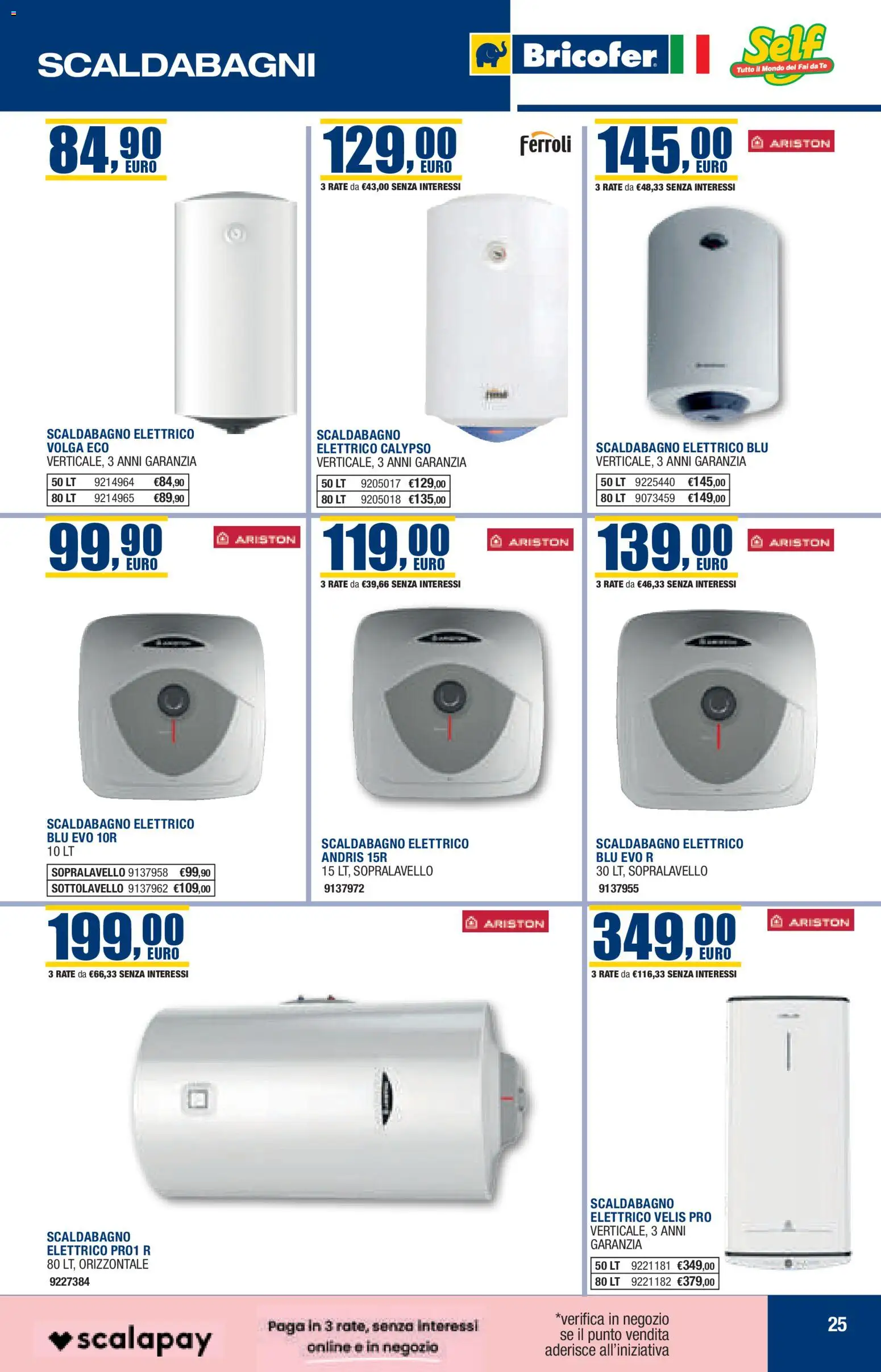 Bricofer Autunno Inverno catalogo - pagina 25 - valido dal 22/10/2025