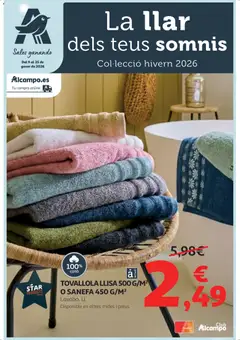 Vista previa del folleto Alcampo - HG Cat válido desde 09/01/2026