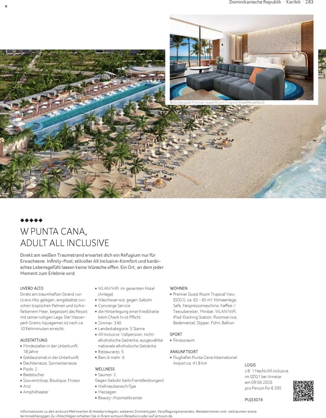 TUI airtours Katalog  Erstklassige Fernreisen 2025/26 - Seite 283 - gültig ab 01.11.2025