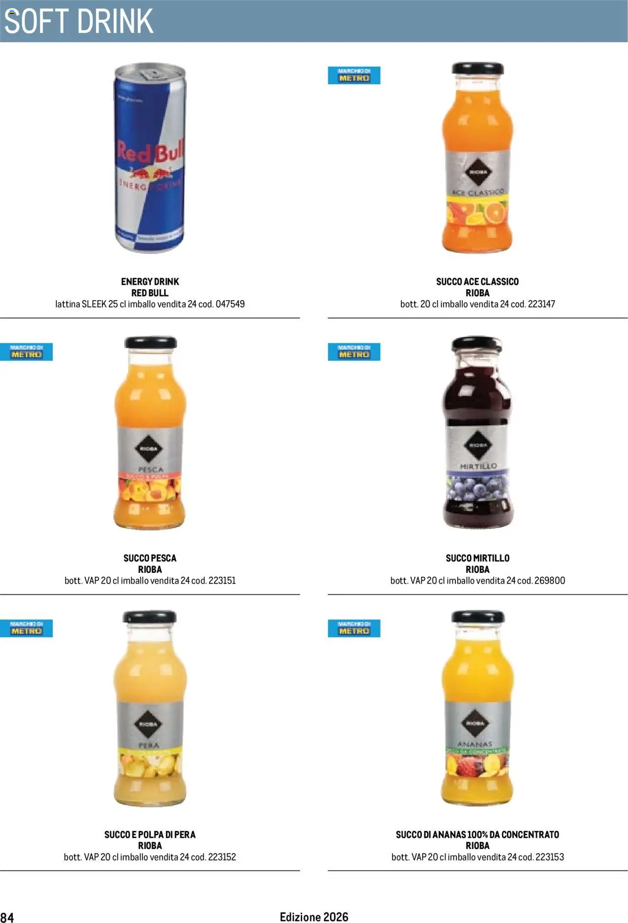 Metro Hotel catalogo - pagina 84 - valido dal 17/10/2025