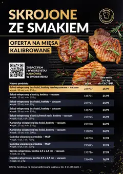Podgląd Makro Gazetka - Mięsa kalibrowane ważny od 01.08.2025