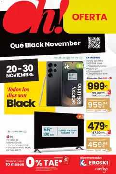 Vista previa del folleto Eroski - Black Friday válido desde 20/11/2025